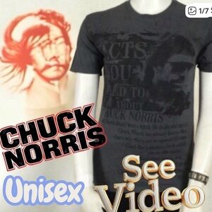 👛 (ANY 2/$20) Unisex Vintage Tee Shirt: Facts You Didn’t Know About Chuck Norris